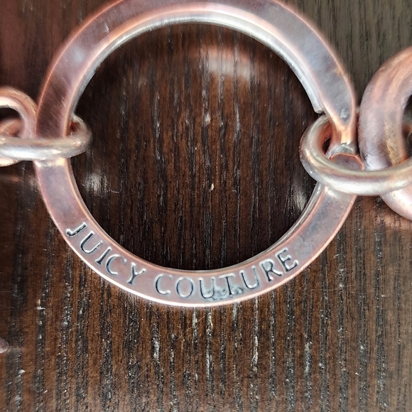 VTG Juicy Couture Keychain Key Fob Purse Charm - Picture 3 of 4